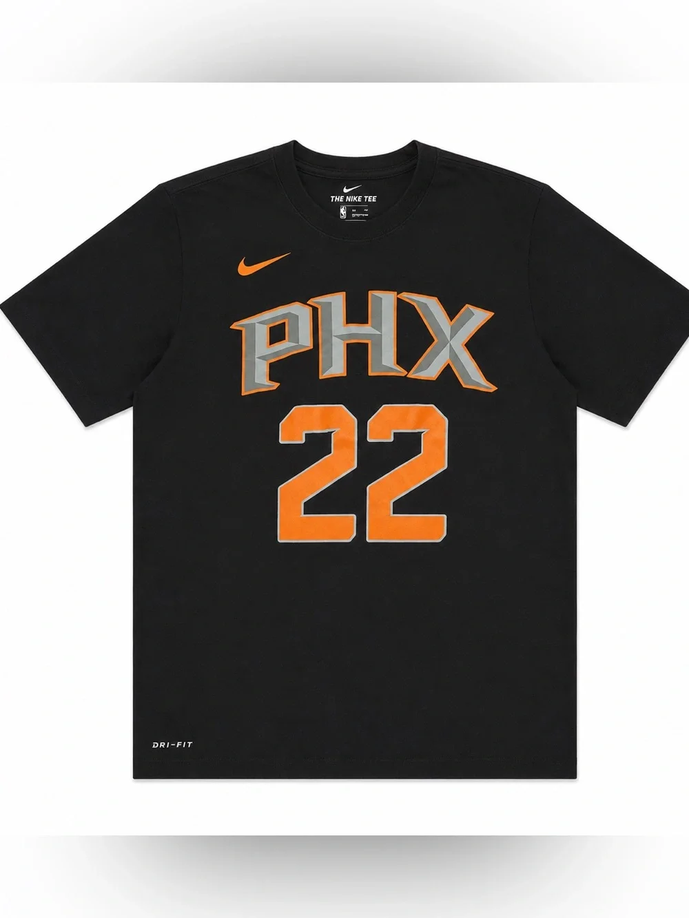 Nike NBA Deandre Ayton #22 Phoenix Suns T-Shirt Black Dri-Fit Men’s Small